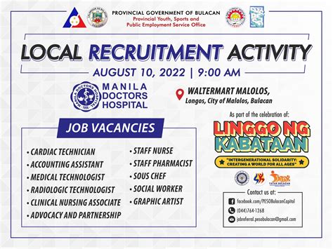 bulacan provincial government job hiring